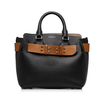 Burberry Belt Handbag Black