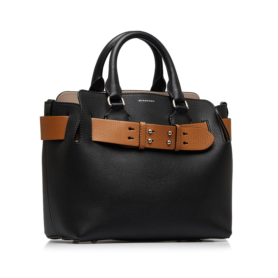 Burberry Belt Handbag Black