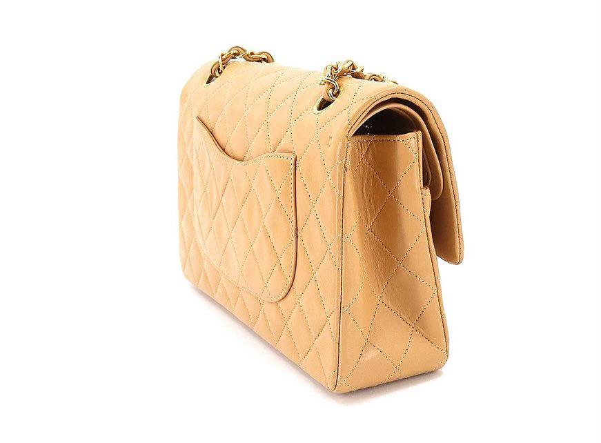 Chanel Classic Vintage beige bag