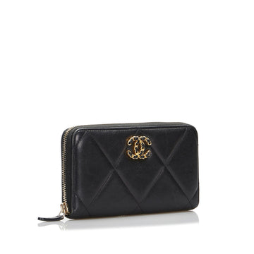 Chanel 19 Zip Around Long Wallet (MLB-40BuXk)