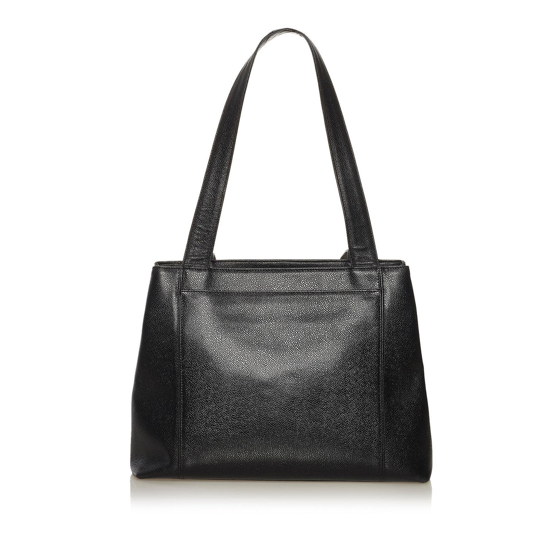 Chanel 1998 Debossed Caviar Leather Tote Bag (MLB-34525)