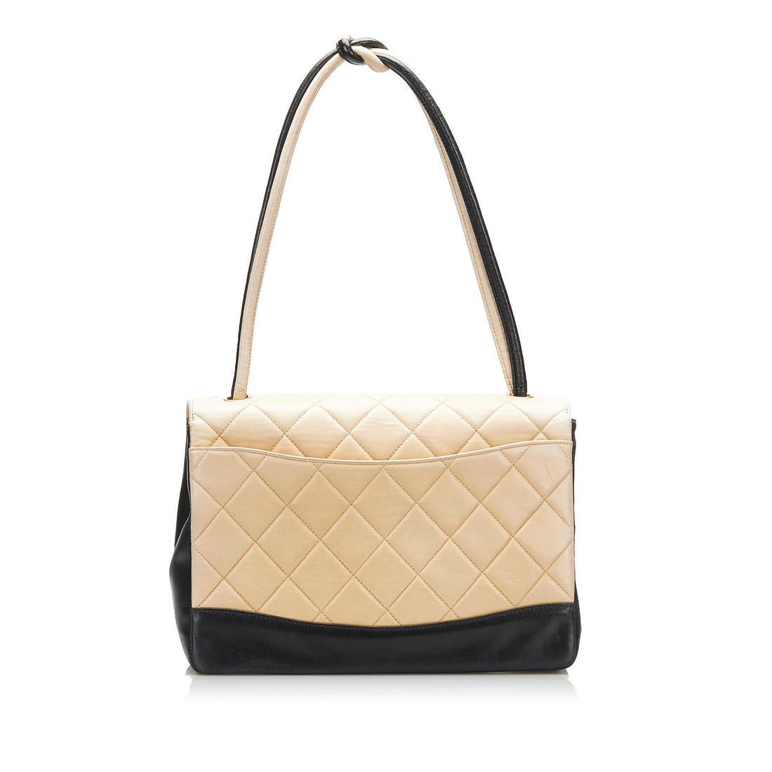 Chanel Bicolor Leather Shoulder Bag (MLB-k3TZpL)