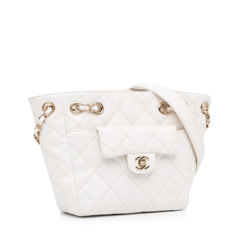 Chanel CC Caviar Bucket Bag (MLB-8IGeqO)