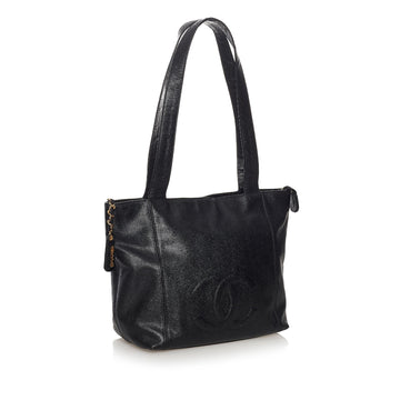 Chanel CC Caviar Leather Tote Bag (MLB-33624)