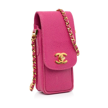Chanel CC Caviar Phone Crossbody Bag (MLB-6lnu66)