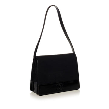 Chanel CC Cotton Shoulder Bag (MLB-34245)