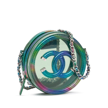 Chanel CC Filigree Rainbow Round Crossbody Bag (MLB-0DW1pp)