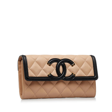 Chanel CC Filigree Wallet (MLB-El8eDu)