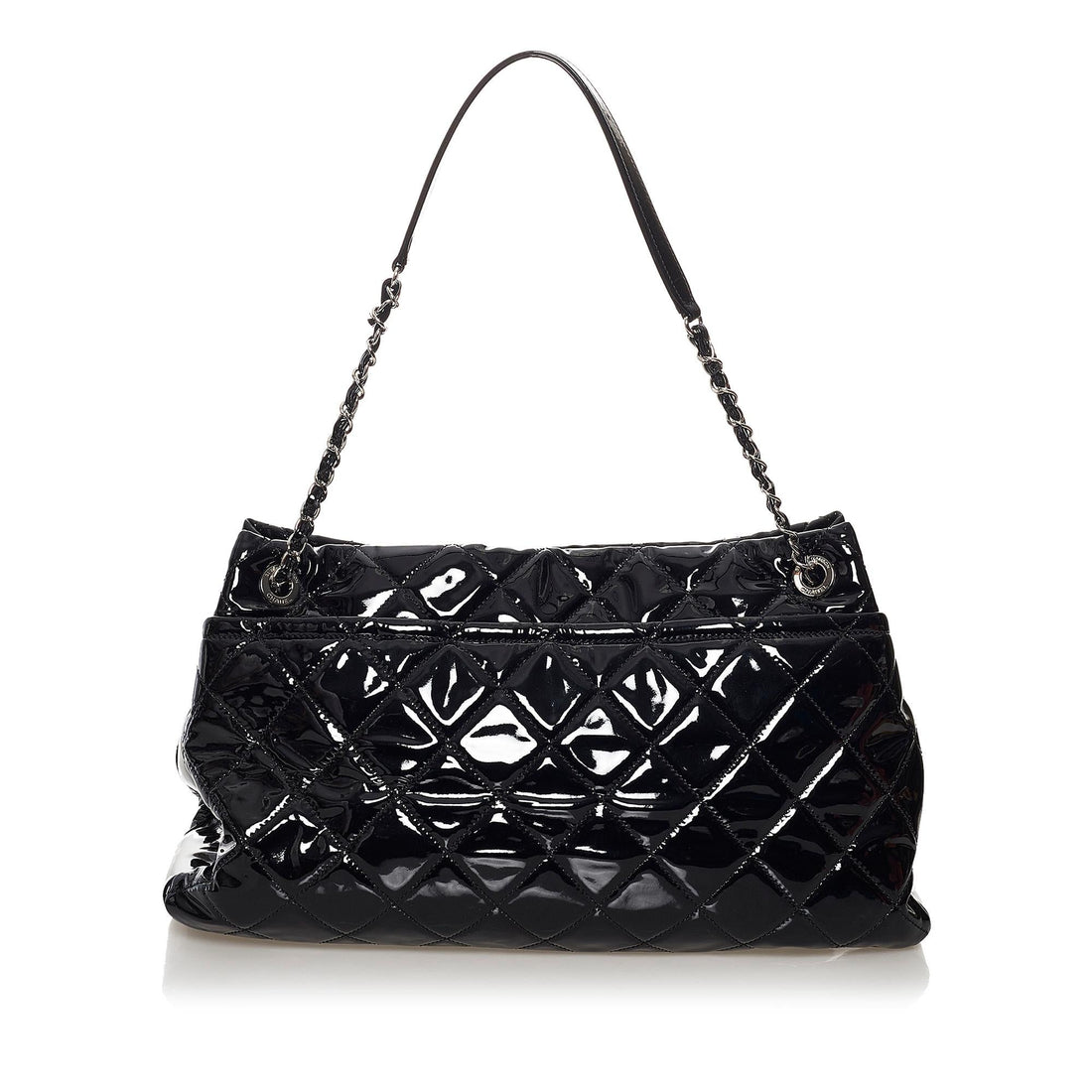 Chanel CC Matelasse Patent Leather Shoulder Bag (MLB-3SUgOV)