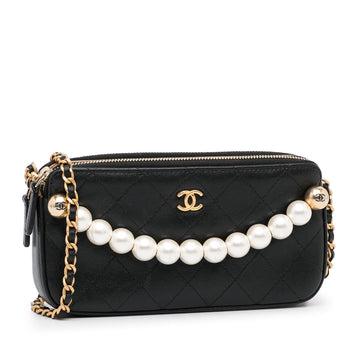 Chanel CC Pearl Wallet On Chain (MLB-Jcz7Wm)