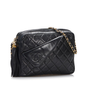 Chanel CC Quilted Tassel Crossbody (MLB-vaQEDR)