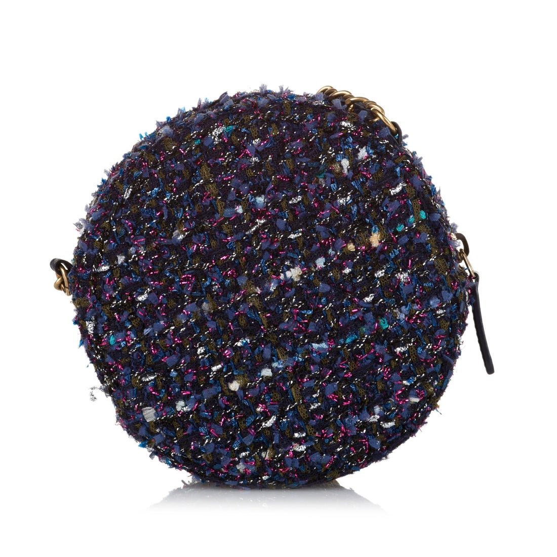 Chanel CC Round Tweed Crossbody Bag (MLB-HyzfFk)