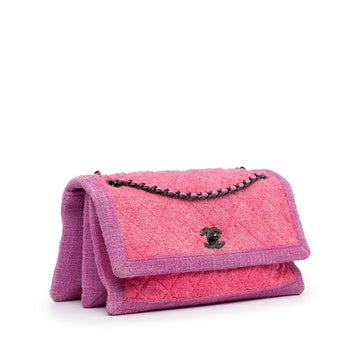 Chanel CC Tweed Shoulder Bag (MLB-8aH1NE)