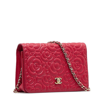 Chanel Camellia Wallet On Chain (MLB-5X0v3l)