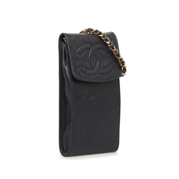 Chanel Caviar CC Cigarette Case (MLB-K5BE02)
