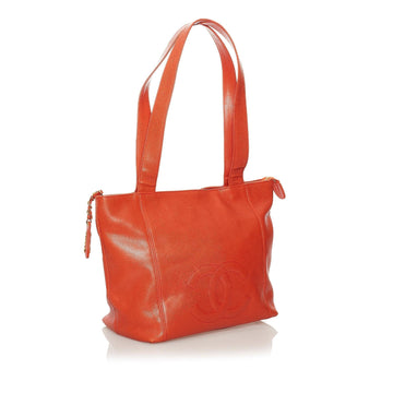 Chanel Caviar Leather Tote Bag (MLB-37870)