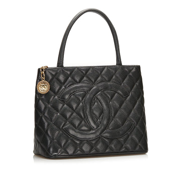 Chanel Caviar Medallion Tote (MLB-36029)