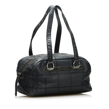 Chanel Caviar Square Stitch Shoulder Bag (MLB-cRPGwC)
