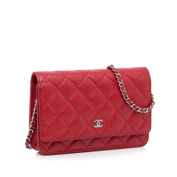 Chanel Caviar Wallet On Chain (MLB-yZcDqT)