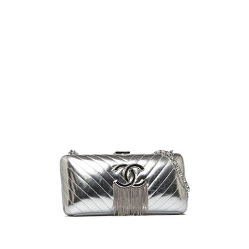 Chanel Chain Fringe Leather Clutch Bag (MLB-groSid)