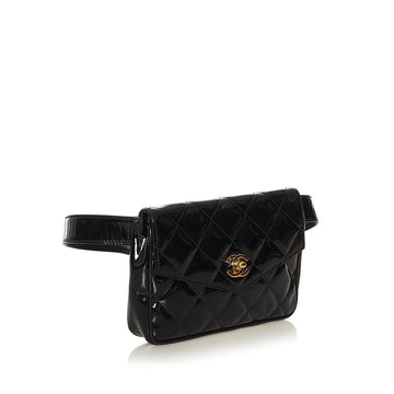 Chanel Chanel CC Patent Leather Belt Bag (MLB-Gqb22M)