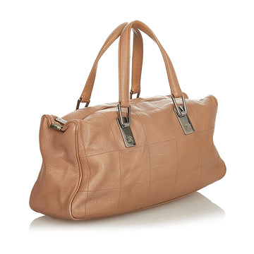 Chanel Choco Bar Caviar Leather Handbag (MLB-25441)