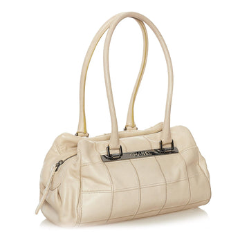 Chanel Choco Bar Caviar Leather Shoulder Bag (MLB-34356)