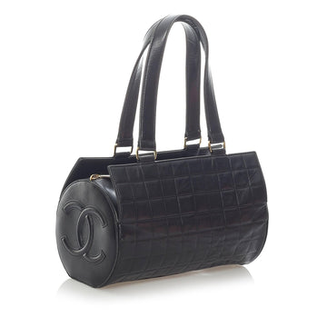 Chanel Choco Bar Lambskin Leather Shoulder Bag (MLB-34632)
