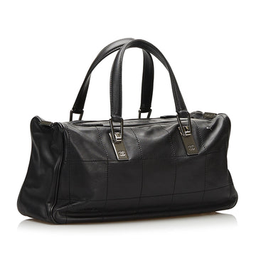 Chanel Chocolate Bar Leather Handbag (MLB-35793)