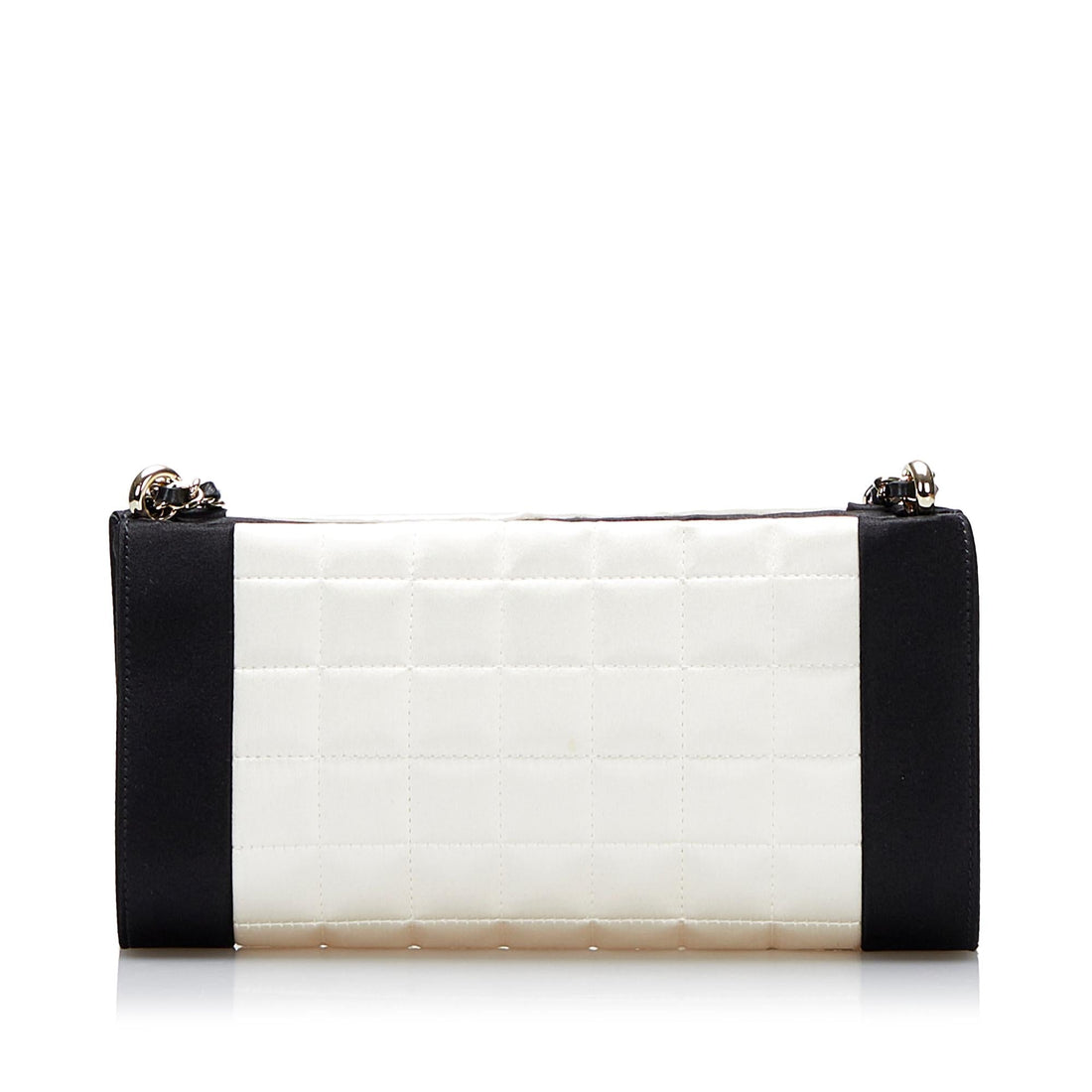 Chanel Chocolate Bar Satin Shoulder Bag (MLB-ByUsCX)
