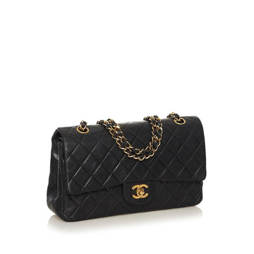 Chanel Classic Medium Lambskin Double Flap Bag (MLB-34612)
