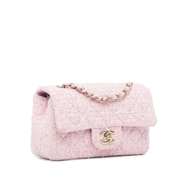 Chanel Classic Mini Rectangular Tweed Flap Bag (MLB-gxVLfm)