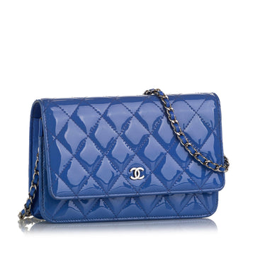 Chanel Classic Patent Wallet on Chain (MLB-pkxkmR)
