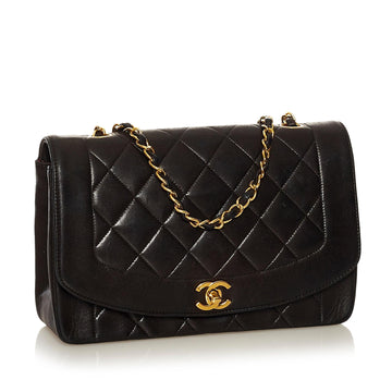 Chanel Diana Lambskin Leather Crossbody Bag (MLB-VVfx3I)