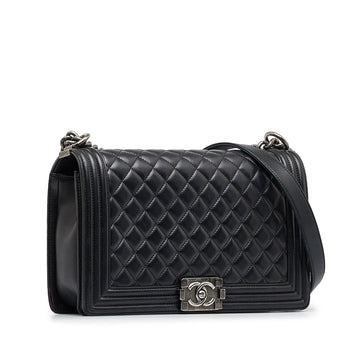 Chanel Large Lambskin Boy Bag (MLB-suBMpB)