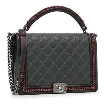 Chanel Large Paris-Salzburg Boy Flap Bag (MLB-xSYqbF)