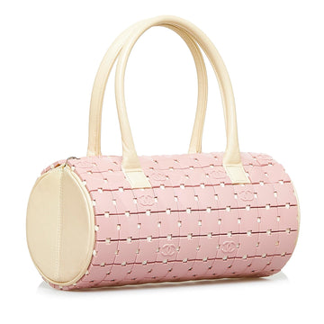 Chanel Lucite Puzzle Barrel Handbag (MLB-FENZ2D)