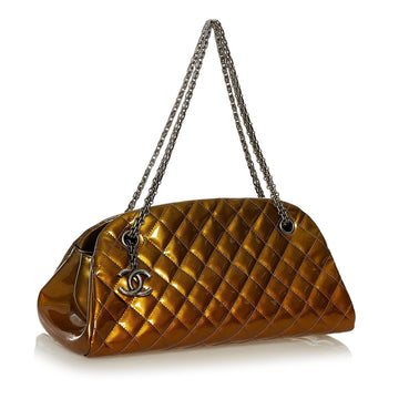 Chanel Mademoiselle Lambskin Leather Bowling Bag (MLB-34405)