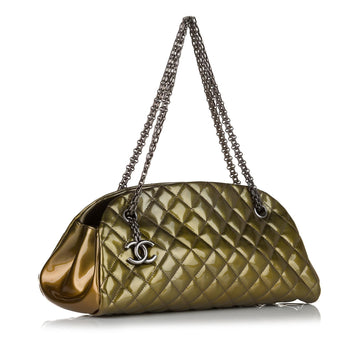 Chanel Mademoiselle Lambskin Leather Bowling Bag (MLB-37469)