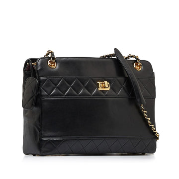Chanel Matelasse Lambskin Chain Crossbody (MLB-gbepOg)