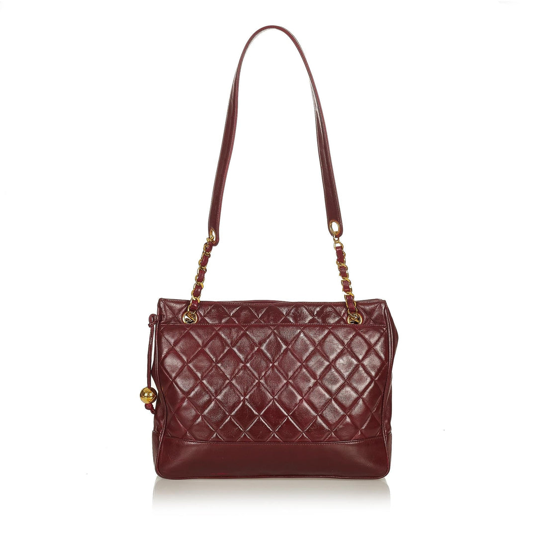 Chanel Matelasse Lambskin Leather Shoulder Bag (MLB-37875)