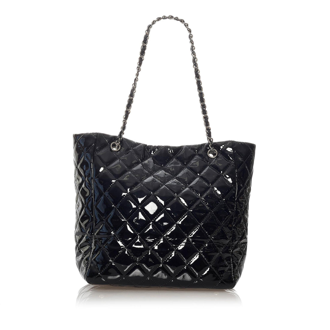 Chanel Matelasse Patent Leather Tote Bag (MLB-37470)