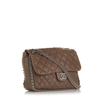 Chanel Maxi Chain Around Lambskin Single Flap Bag (MLB-D4hksv)
