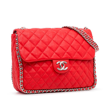 Chanel Maxi Lambskin Chain Around Flap (MLB-TmpBts)