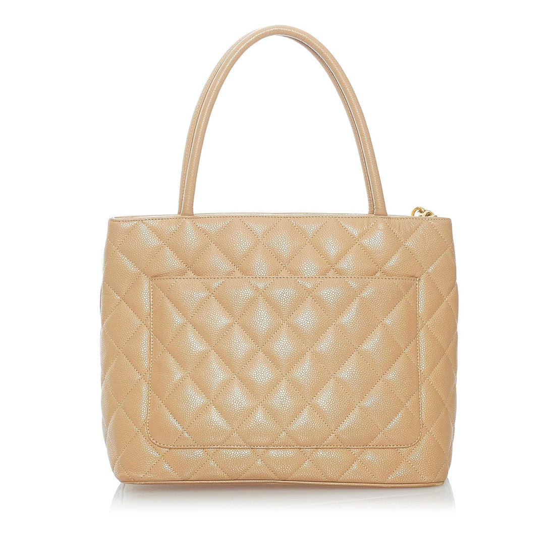 Chanel Medallion Caviar Leather Tote Bag (MLB-33642)