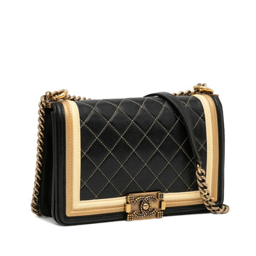 Chanel Medium Boy Flap Tricolor (MLB-lWkgem)