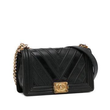 Chanel Medium Chevron Boy Flap (MLB-o7S6GH)