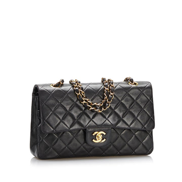 Chanel Medium Classic Lambskin Double Flap Bag (MLB-37067)