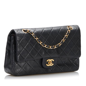 Chanel Medium Classic Lambskin Double Flap (MLB-tcawHG)