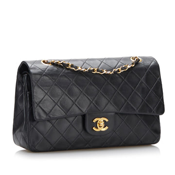 Chanel Medium Classic Lambskin Double Flap (MLB-IvJ7at)